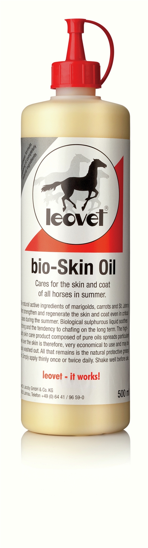 Hudplejeprodukt. Anvendes på irriteret og kløende hud, f.eks. hos heste med sommereksem.